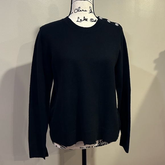 Masai Copenhagen Mafilizia Shoulder Button Crewneck Sweater - Picture 9 of 15